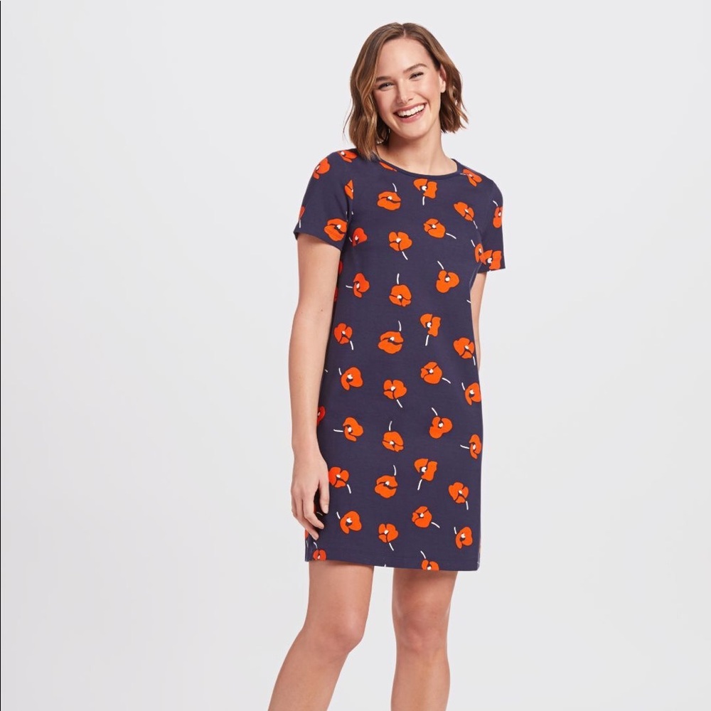 NEW Draper James Poppy Shift Dress, Small
